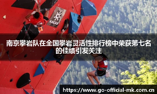 南京攀岩队在全国攀岩灵活性排行榜中荣获第七名的佳绩引发关注